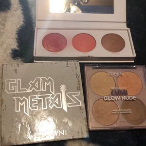 Eye shadow and highlighters